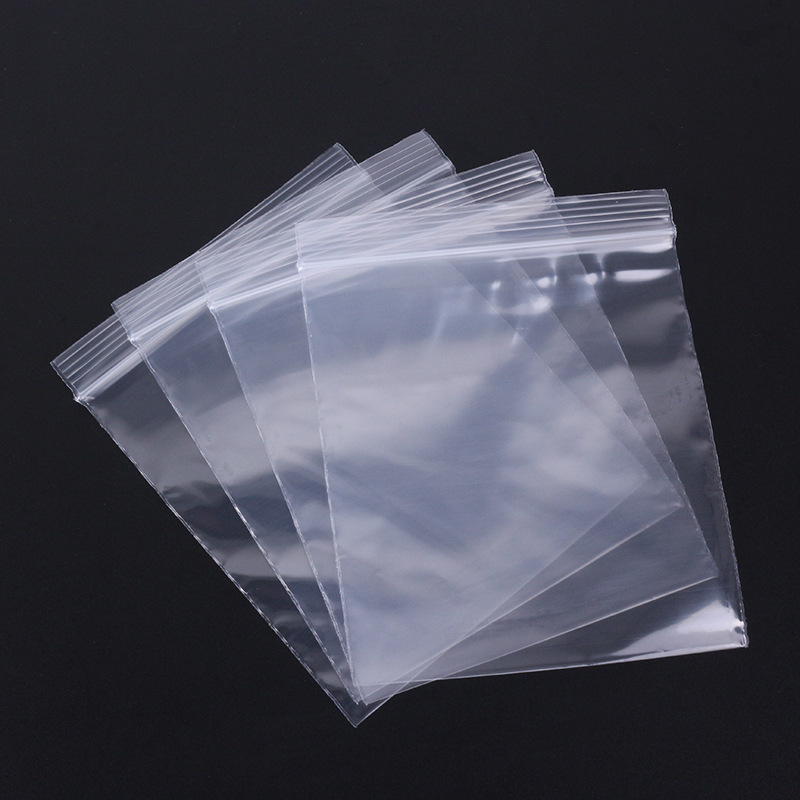 Clear Poly Ziplock Bag