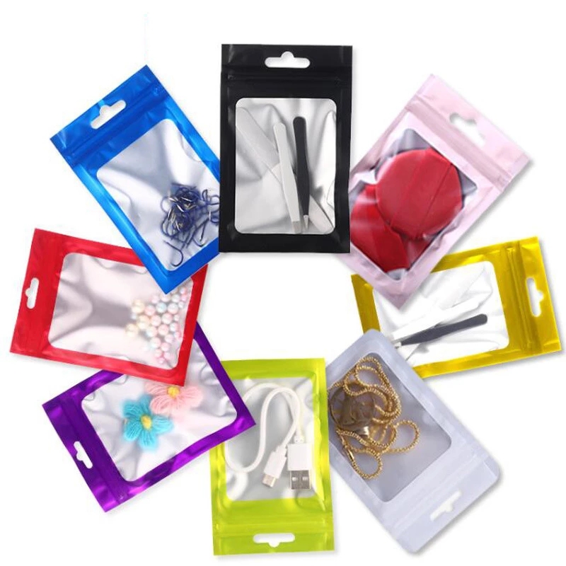 Flat botton ziplock bag